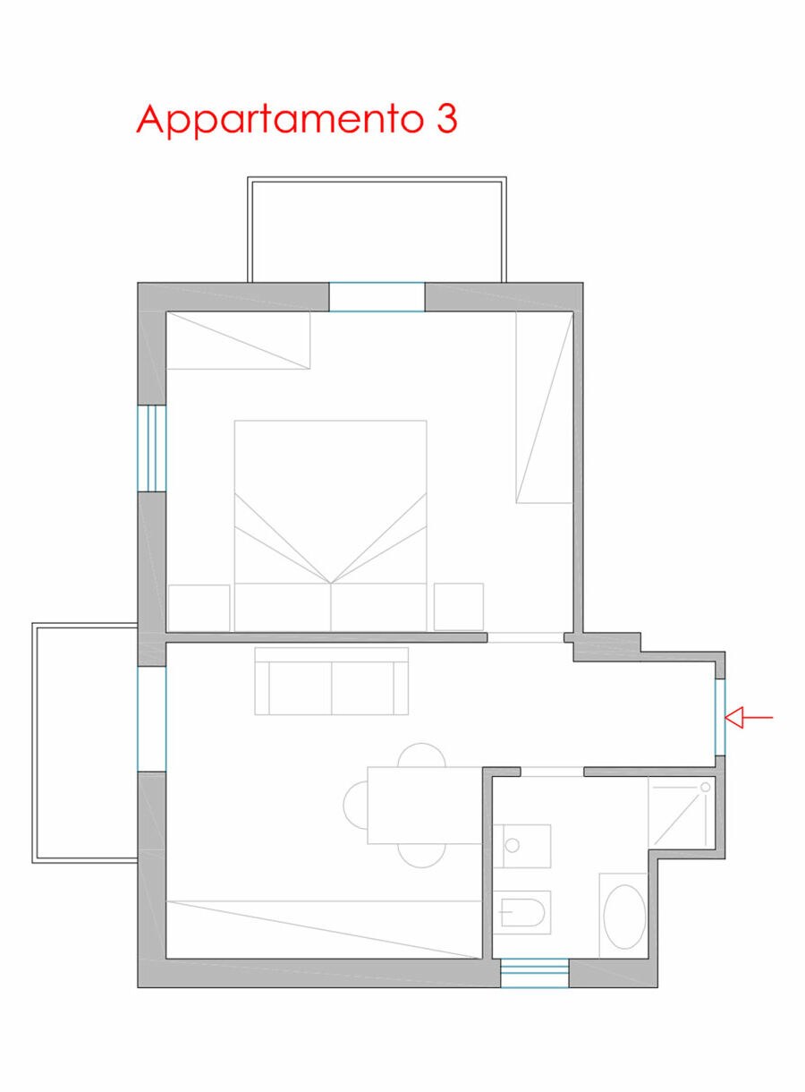 Casa Priori - Malcesine - House 01  |  Appartamento 03  